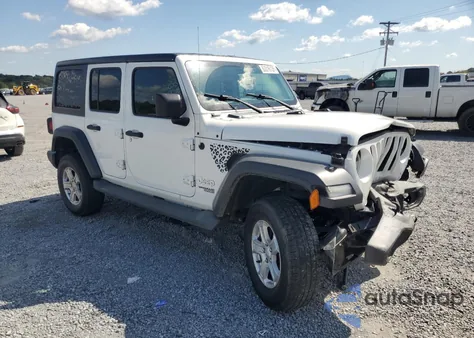 2019 Jeep Wrangler Unlimited Sport from USA, damaged, VIN 1C4HJXDGXKW528290
